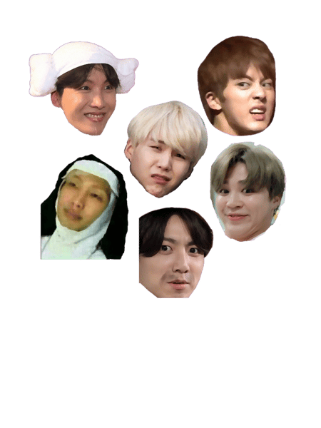 funny faces meme - s pack Bangtan.png