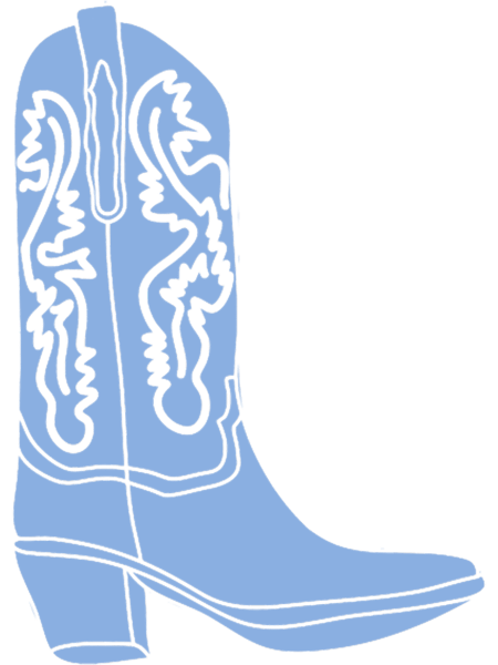 Blue Cowboy Cowgirl Boot.png