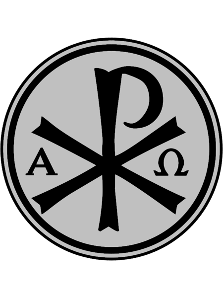 Chi Rho Cross - Alpha Omega - Christian Symbolism .png