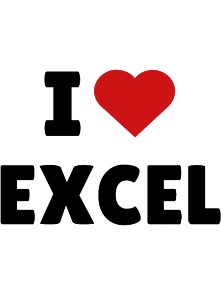 I love Excel - I heart excel.png