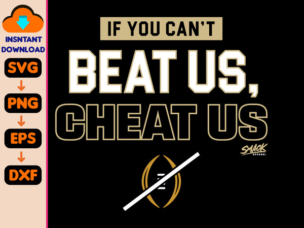 If You Cant Beat Us Svg, Cheat Us Svg for Florida State College Fans Svg, Instant Download.jpg