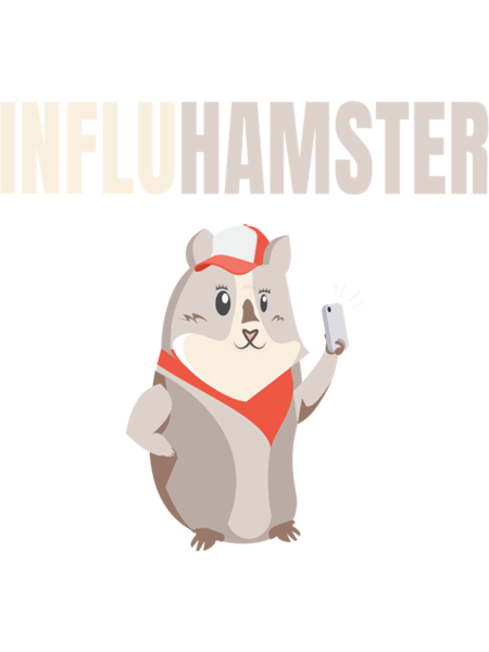 Cute Mountain Guinea Pig Hamster Influencer InfluHamster Long Sleeve  .png