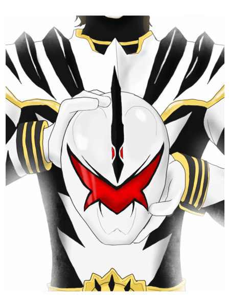 Power Rangers Dino Thunder White Ranger Abarekiller   .png