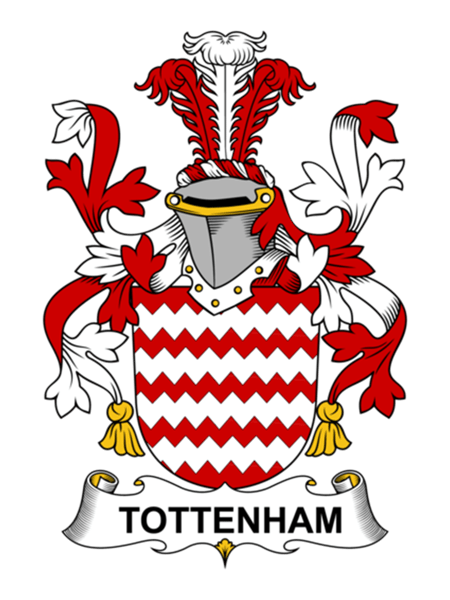 Tottenham Coat of Arms - Family Crest Shirt  .png