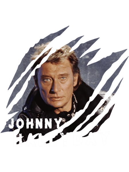 Johnny Hallyday - rocker rocks musical art Premium Scoop .png