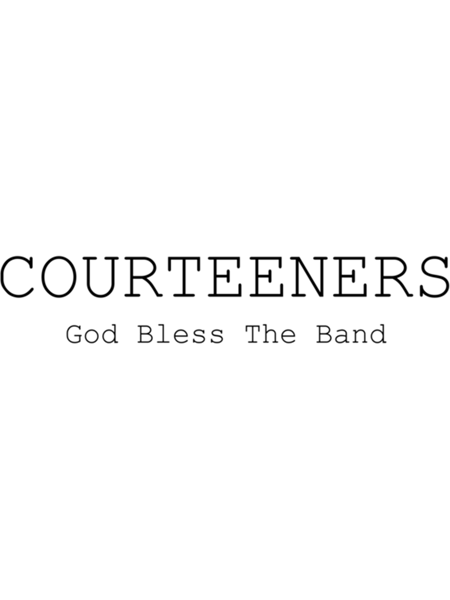 Courteeners God Bless The Band Black  .png