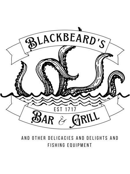 Blackbeard's Bar and Grill BLACK COLOURWAY  .png