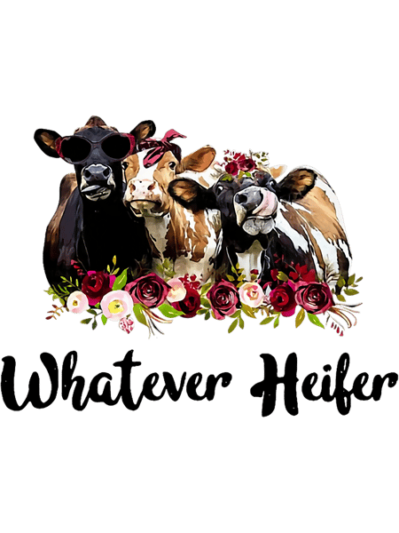 Country Life Heifer Whatever Heifer Funny Cow Lovers.png