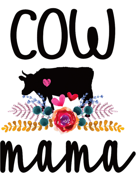 Cow Mama Proud Cow Farmer Cow Owner Cow Mother.png