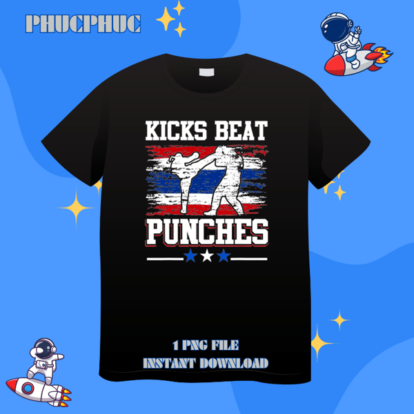 Muay Thai Kickboxing Thailand Martial Art Kicks Beat Punches.png