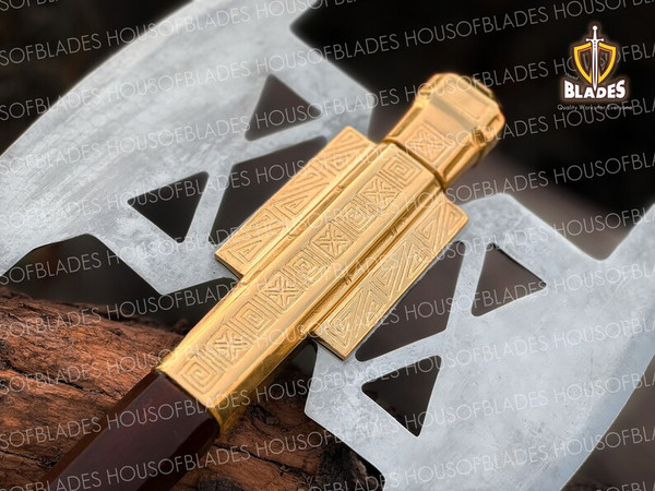 Battle axe of Gimli Golden Edition from Lord of the rings (LOTR) /Christmas Gift/Fathers day Gift/Gift for him Fantasy