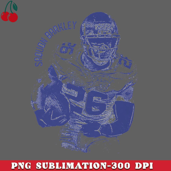 CL2612238315-Saquon Barkley New York Vintage Mono PNG Download.jpg