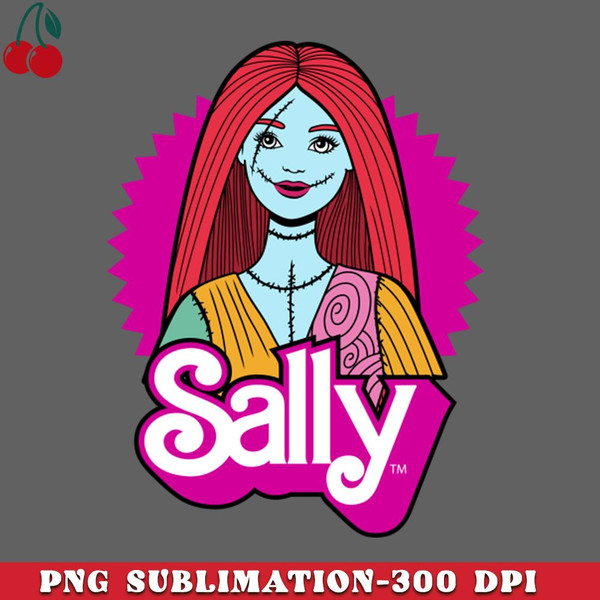 CL2612238022-Sally Halloween Nightmare Funny Barbie Movie Parody Mashup PNG Download.jpg