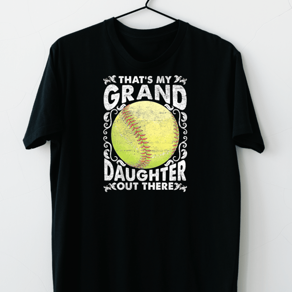 Softball Pitcher Hitter Catcher Proud Grandparents Granddaughter 163 Softball.png