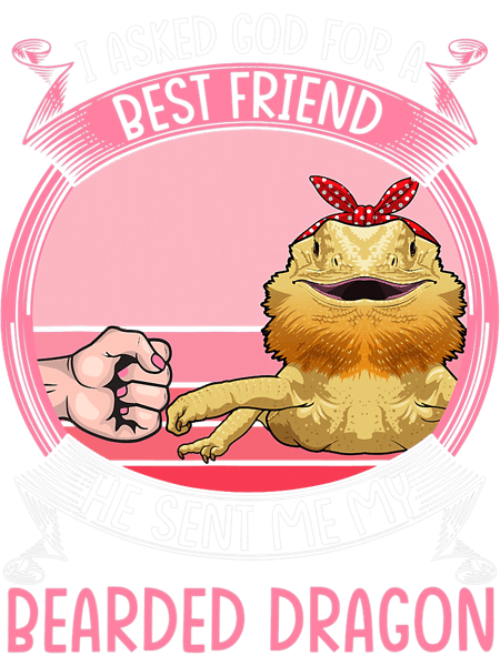 Bearded Dragon Owner Fist Bump Bearded Dragon Reptile Women.png