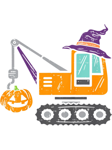 crane truck pumpkin toddler baby boys halloween kids.png