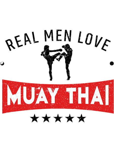 Muay Thai Funny Real Men Kickboxing MMA Training.png