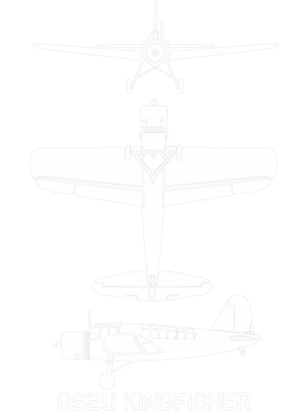 OS2U Kingfisher American WW2 Observation Plane Silhouettes.png