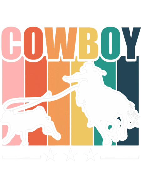 Vintage Calf Roping Horse and Cowboy 2Cowboy.png