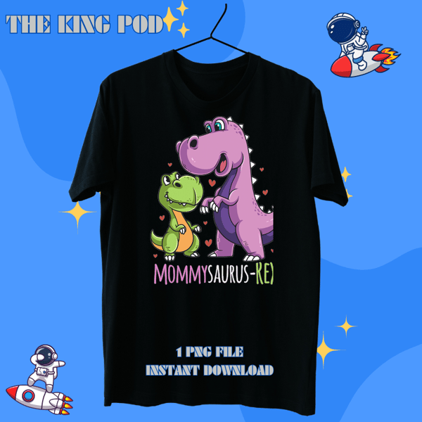 Mommysaurus Rex T Rex Mothers Day Gift vFor Women.png