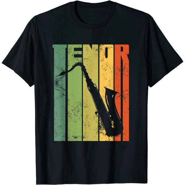 Perfect Jazz Tenor Saxophone Cool Brass Sax Musician Shirt T-Shirt.jpg