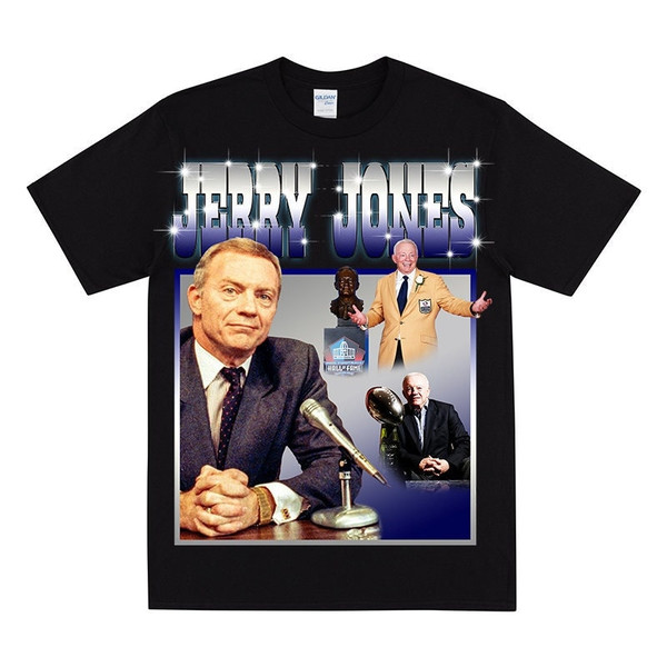 JERRY JONES Homage T-shirt For Sports Fans, American Football Theme, 90s American Football Tshirt, Jerry Jones Bootleg T Shirt, USA Sports.jpg