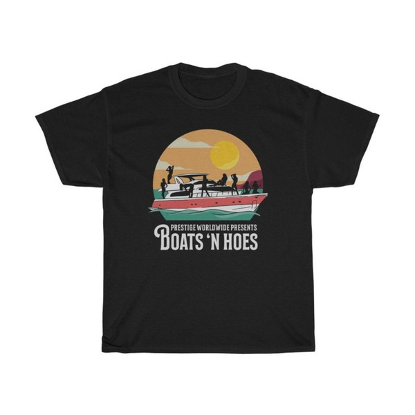 Rapping Boats Hoe's Boating Singing Funny T-Shirt.jpg