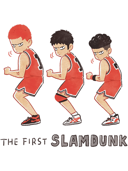 Chibi The First Slam Dunk, Slam Dunk Movie, Slam Dunk Anime.png