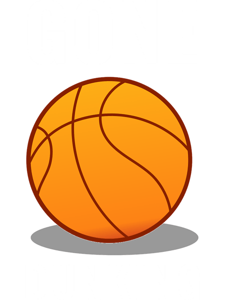 Gone Dunking Basketball Lover Slam Dunk .png