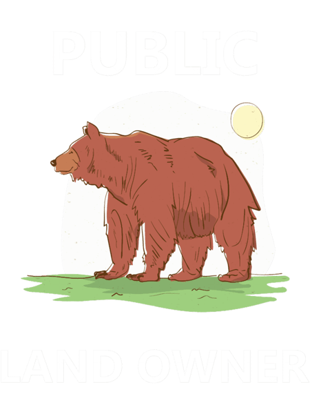 Public Land Owner Avid Outdoor Camping American Pride.png