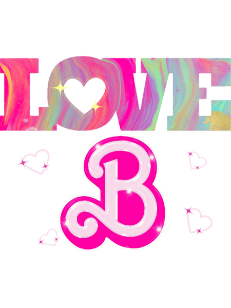 LOVE BARBIE Letter (.png