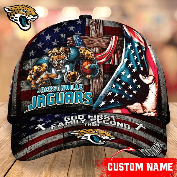 Jacksonville Jaguars Mascot Flag Caps, NFL Jacksonville Jaguars Caps for Fan