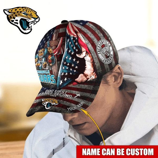 Jacksonville Jaguars Mascot Flag Caps, NFL Jacksonville Jaguars Caps for Fan