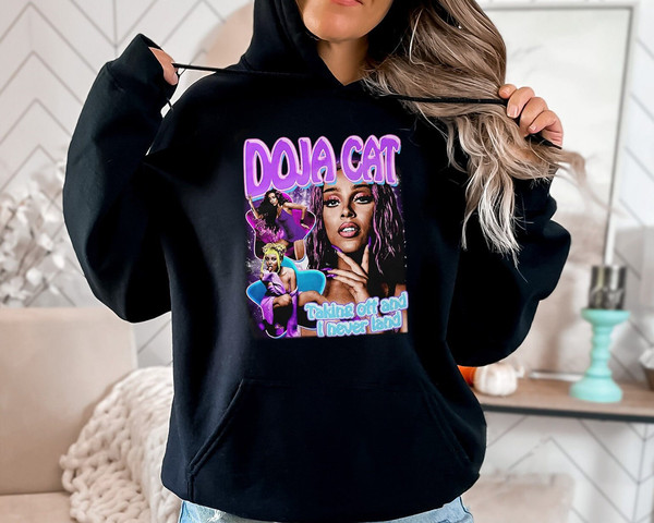 Doja Cat T Shirt, Doja Cat Fan Gift, Doja Cat Merch, Doja Cat Tour 2023 Shirt, Vintage Doja Cat 90s Graphic Tee 3.jpg