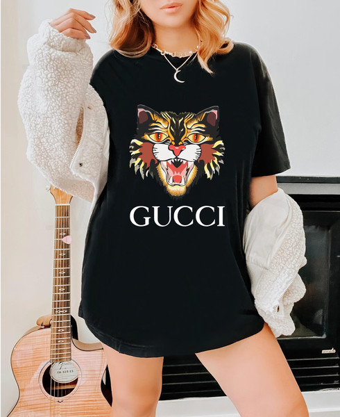 Gucci Vintage Angry Cat Replica Classic T-Shirt_04gblack_04gblack.jpg