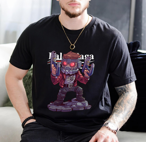 Balenciaga Star-Lord New Chibi Fan Gift T-Shirt_01black_01black.jpg