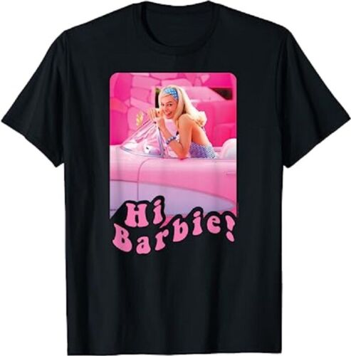 Barbie. The Movie Hi Barbie. Car T-shirt7800.jpg
