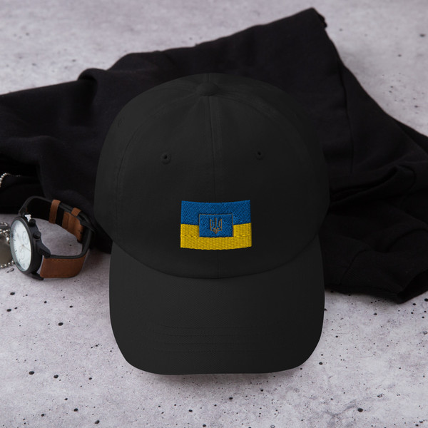 Ukraine Hat Embroidery Flag Classic Baseball Hat Ukraine Flag Gifts Unisex Caps (1).jpg