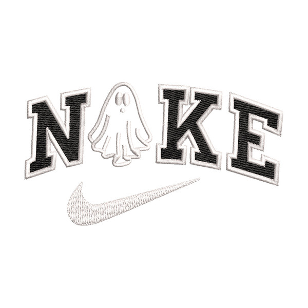 Nike x ghost embroidery design, Ghost embroidery, Nike design, Embroidery shirt, Embroidery file,Digital download.jpg
