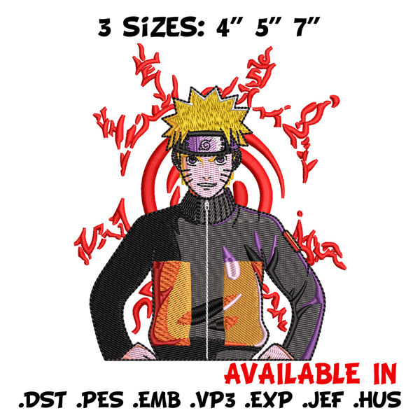 Naruto normal embroidery design, Naruto embroidery, Embroidery file, Embroidery shirt, Emb design, Digital download.jpg