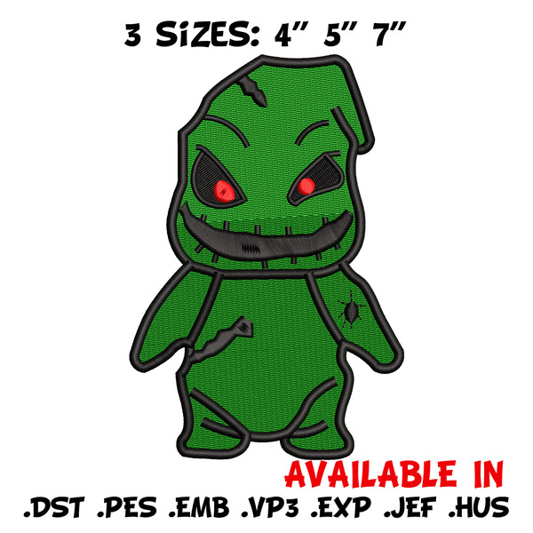 Oogie boogie embroidery design, Oogie boogie embroidery, Emb design, Embroidery shirt, Embroidery file, Digital download.jpg