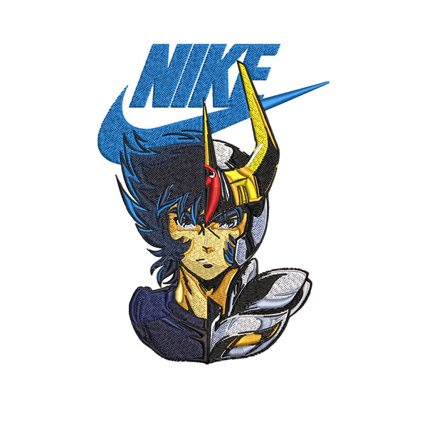 Saint seiya Nike Embroidery design, saint seiya Nike Embroidery, Nike design, Embroidery file, Instant download..jpg