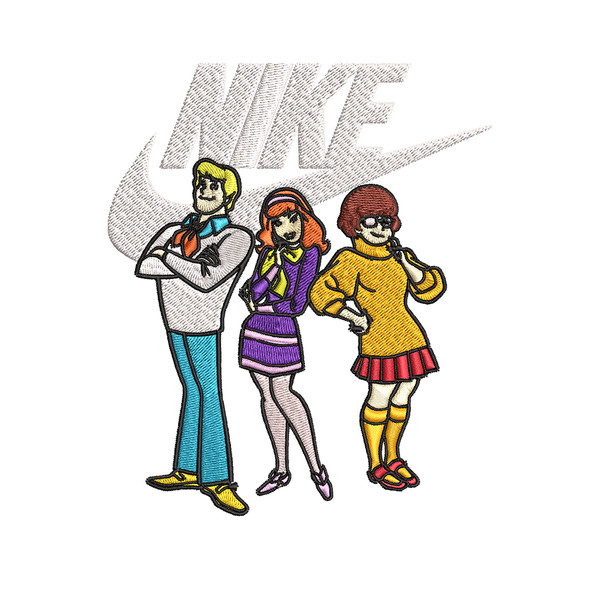 Scoopy doo Nike Embroidery design, Cartoon Embroidery, Nike design, Embroidery file, cartoon shirt, Instant download..jpg