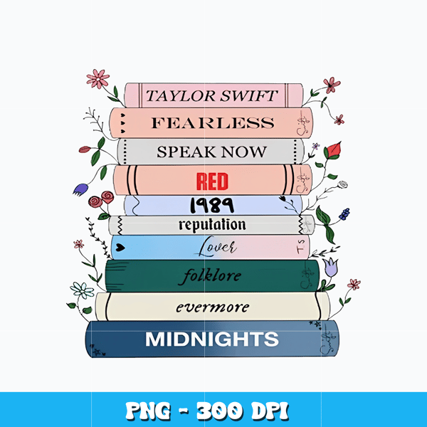 Quotes png, Taylor swift Albums book png