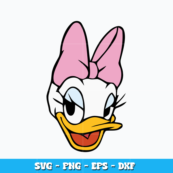 Daisy duck design svg