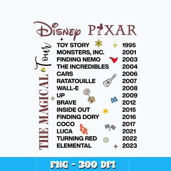 Disney pixar png