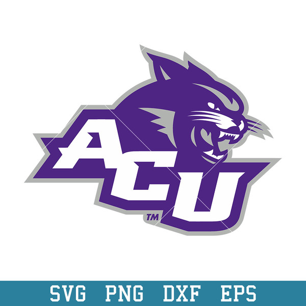 Abilene Christian Wildcats Logo Svg, Abilene Christian Wildcats Svg, NCAA Svg, Pg Dxf Eps Digital File.jpeg