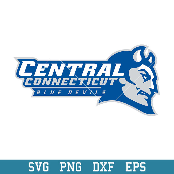 Central Connecticut Blue Devils Logo Svg, Central Connecticut Blue Devils Svg, NCAA Svg, Png Dxf Eps Digital File.jpeg