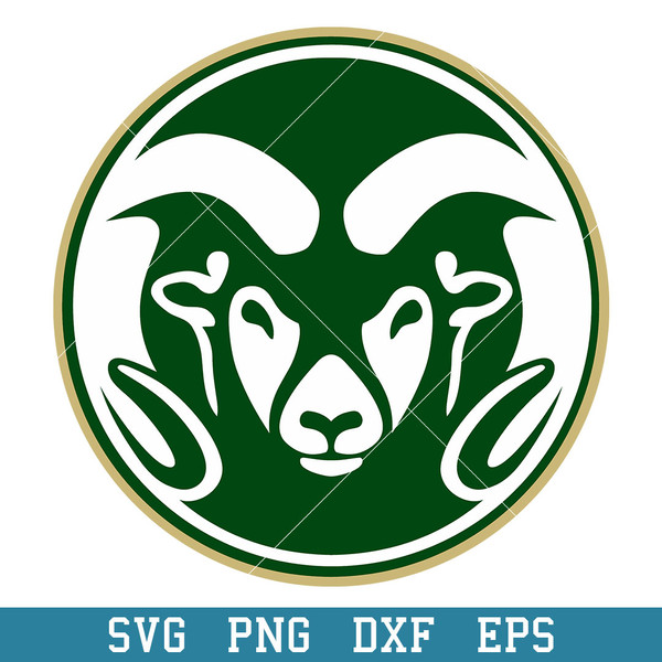 Colorado State Rams Logo Svg, Colorado State Rams Svg, NCAA Svg, Png Dxf Eps Digital File.jpeg