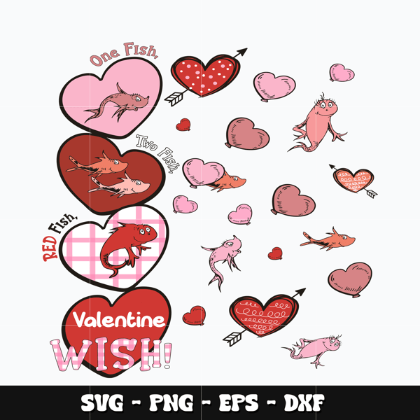Dr seuss valentine wish Svg
